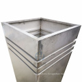 Custom Iron Flower Pot Metal Fabrication